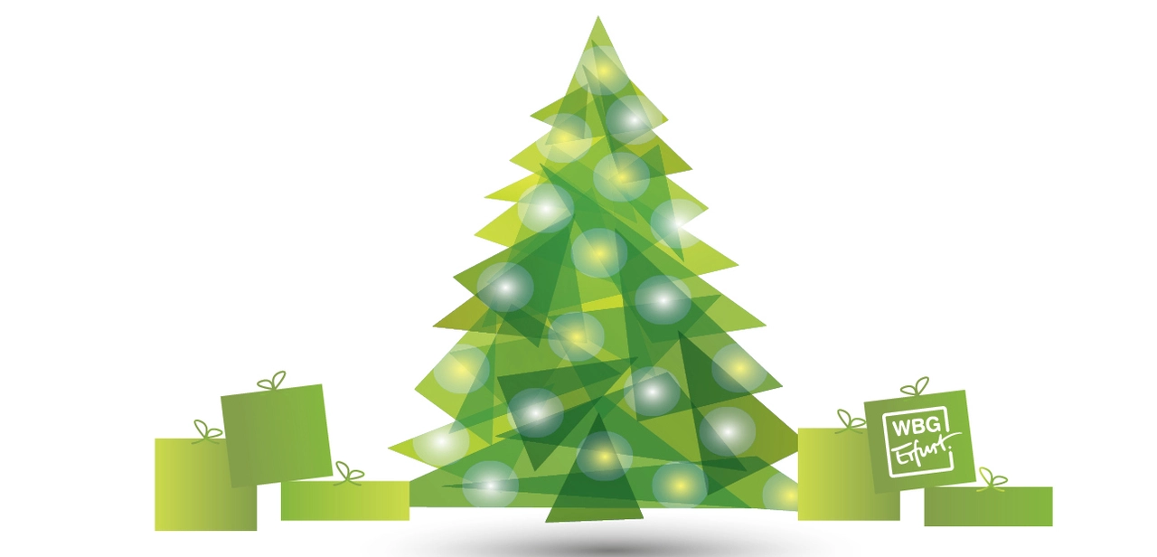 Weihnachtsbaum mit Geschenken