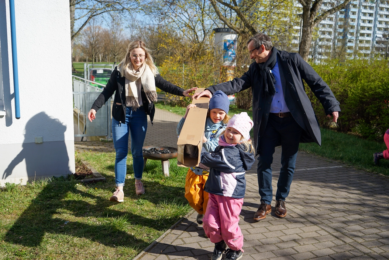 Neuigkeiten-Bild Kita Aktion Lowetscher Straße 17