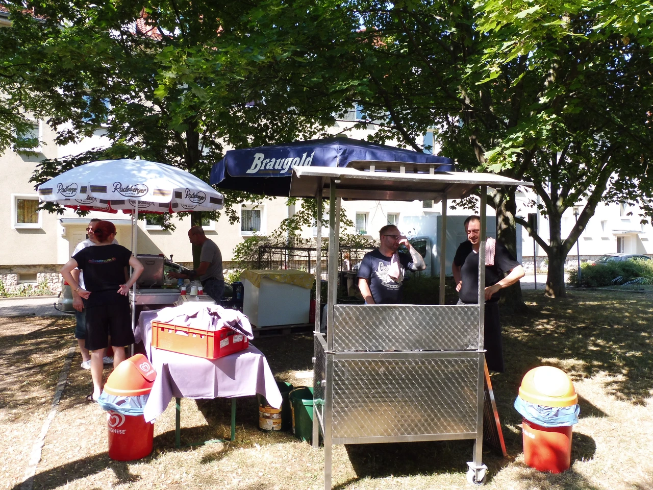 Fest Gruppe Personen auf einem Fest