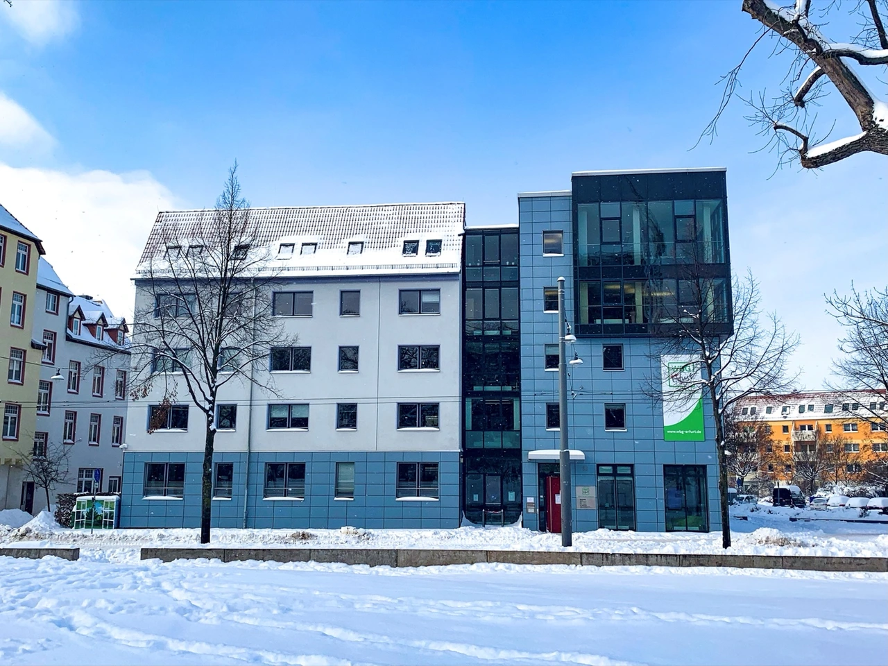 Geschäftsstelle der WBG im Winter
