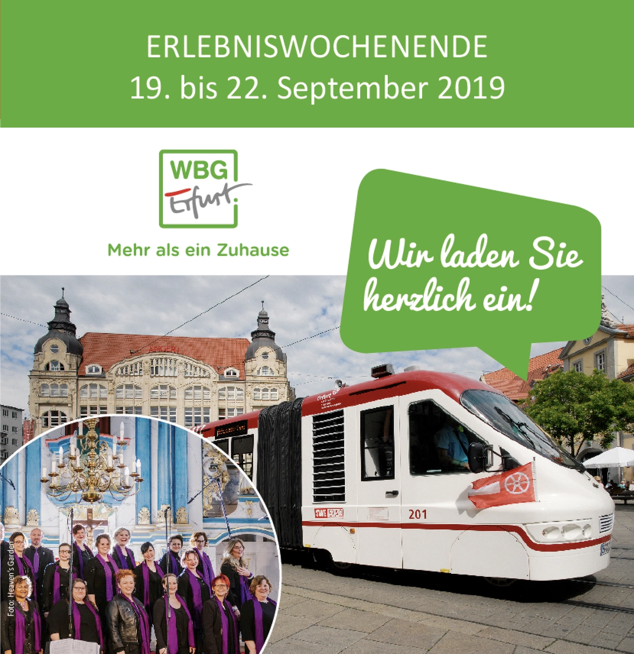 ERLEBNISWOCHENENDE 19. bis 22. September 2019