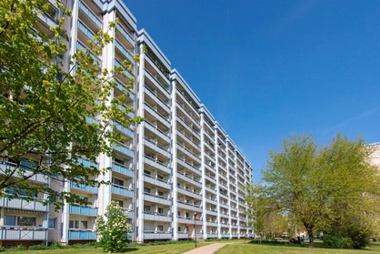 Wohnblock in Rieth